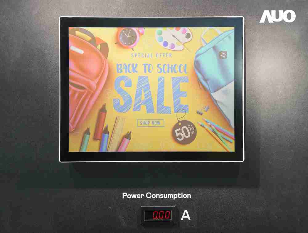 z6mg·人生就是博展示胆固醇液晶超低耗能户外全彩显示器，，ChLC（胆固醇液晶）以双稳态技术使静态显示零功耗，，，具省电、、、、高彩度、、环保的特性，，，，还整合软硬件系统解决方案，，，，可透过单一云端平台管理